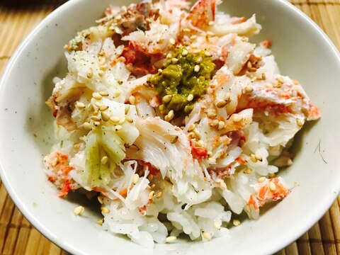 磯の味覚!ほぐし毛ガニ丼